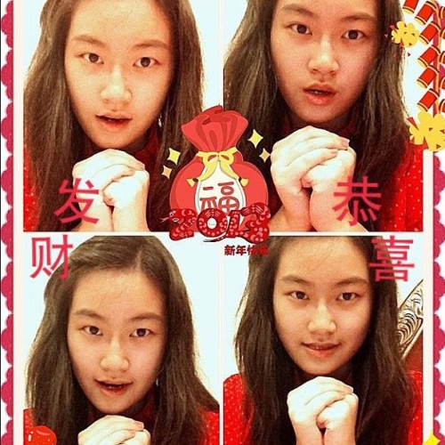 蛇年快乐！希望比前年更运气！^^ #chinesenewyear#chinese#new#year#newyear#happynewyear#me#myself#selca#红包新年快乐#春节#asi