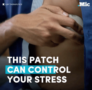 the-future-now:Is this patch the key to less stress? (x) | follow @the-future-now