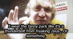 aleisterblacc:  tbt: Jon Moxley’s Fannypack -&gt; “I don’t even know. I