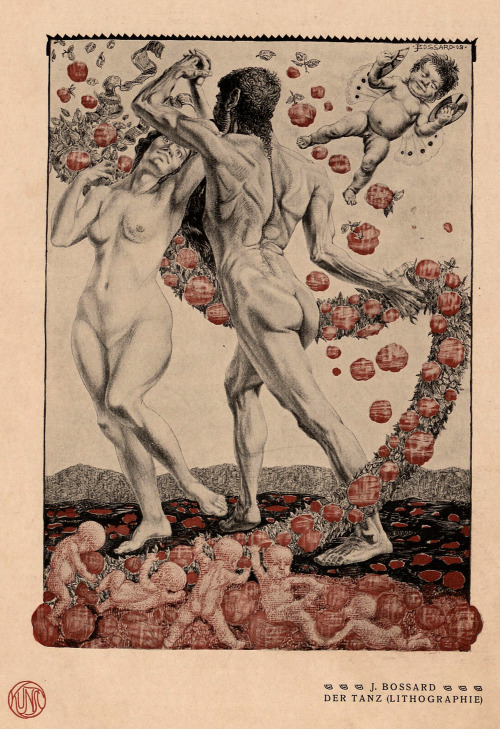 Johann Michael Bossard (1874-1950), &lsquo;Der Tanz&rsquo;, from &ldquo;Die Kunst für alle&rdquo; (A