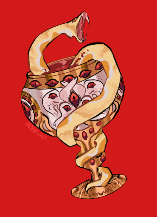 Angeltober Day 5 - Chalice
