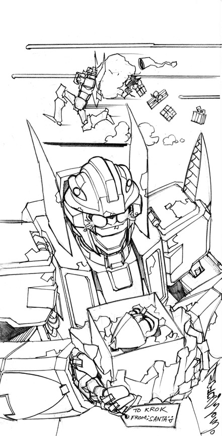 markerguru001:  just a few other pics i did for Christmas for some of the other sites