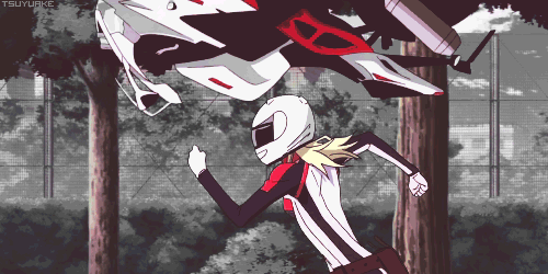tsuyuake:  He ended up hurling it at her.  equality~ &lt; |D