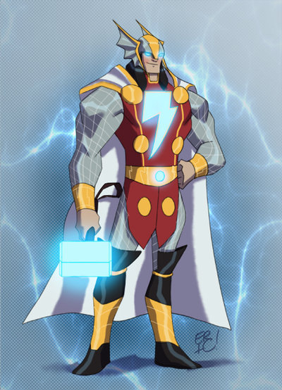 poweringjb:  metrogeek:  DC/Marvel Mashups by Eric Guzman  Counterpart Mashups 