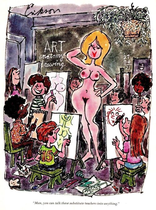 1975 Playboy cartoon by Alden Erikson