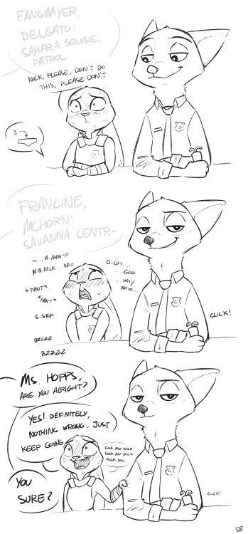 alecboughtasketchbook:Nick being a lil’ shit Forgot to upload this oneX3 Mmnf~
