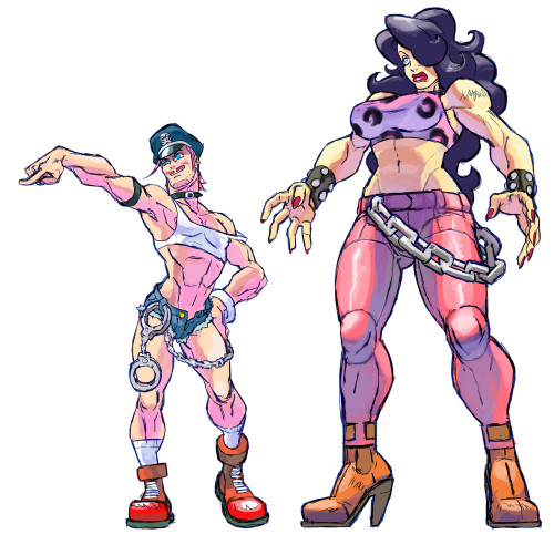 gobi-baptiste-gaubert:  some females versions of my favourites street fighter characters 