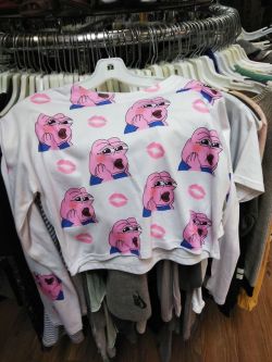 shiftythrifting:  Cursed meme shirt covered