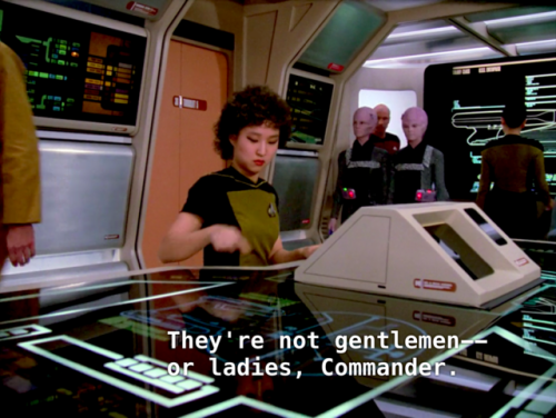 i’m here for the canonically non-binary computer aliens thank you!!