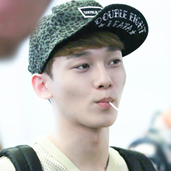 :  Snapbacks: Chen with things on his head adult photos