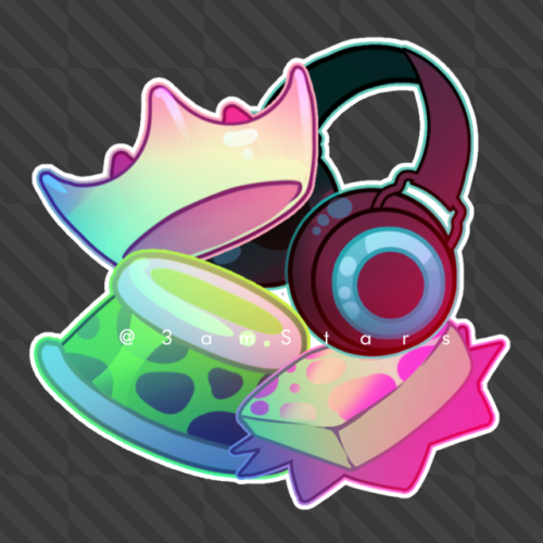 idol icons for my friend’s splatoon discord!