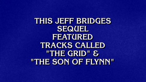 TRON: JEOPARDY!