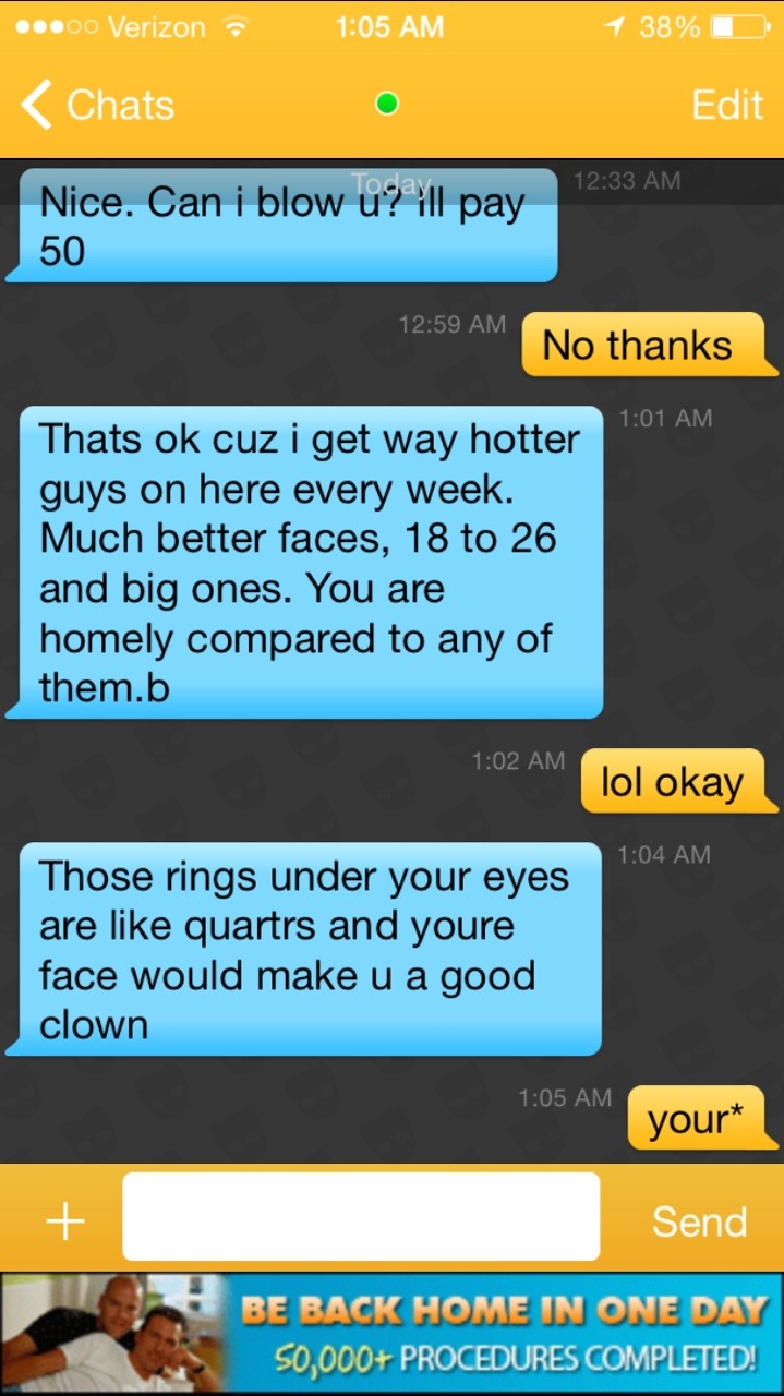 shetongrindr:  oh-joshua:  omg  #MenWhoCantDealWithRejection2015 