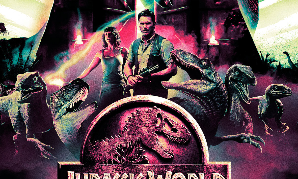 pixalry:  Jurassic World Poster - Created by Scott Woolston