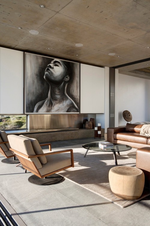 {Gavin Maddock Design Studio have completed a contemporary home located in Yzerfontein, 90kms north 