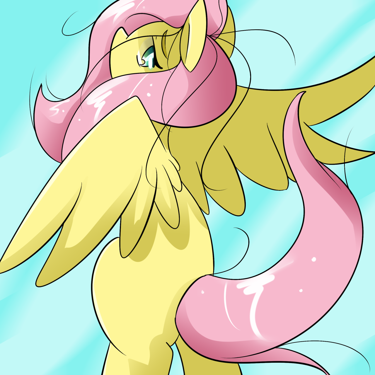 ask-confident-fluttershy:kelsmister:Drawing up a storm.. ((So I may not be able to