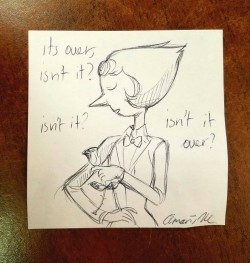 misterpoptarts:  doodle i did during work yesterday 