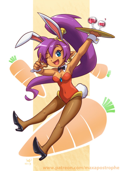 Easter Shantae!SUPPORT ME ON PATREON FOR SKETCHES AND HI-RES PICTURES!https://twitter.com/Maxa_postr