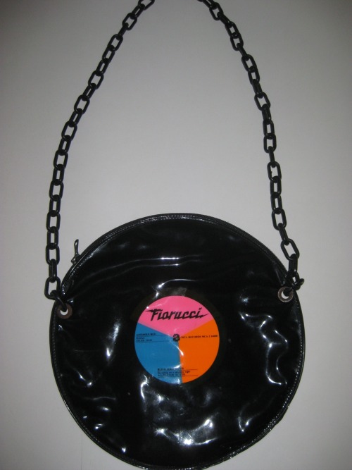 theimmaculatearchive:FOR SALEVintage 12” FIORUCCI bag. Genuine, with label on the inside. Bag is pvc