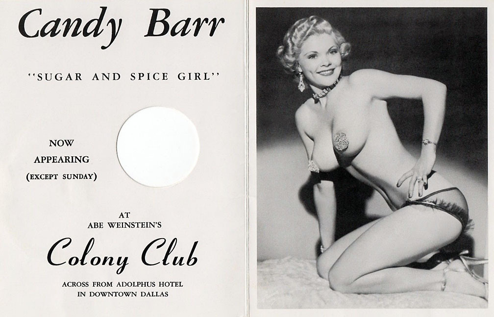 Candy Barr       aka. &ldquo;The Sugar And Spice Girl&rdquo;..   Appears