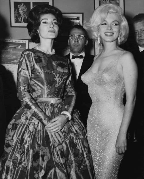 Maria Callas & Marilyn Monroe Nudes &