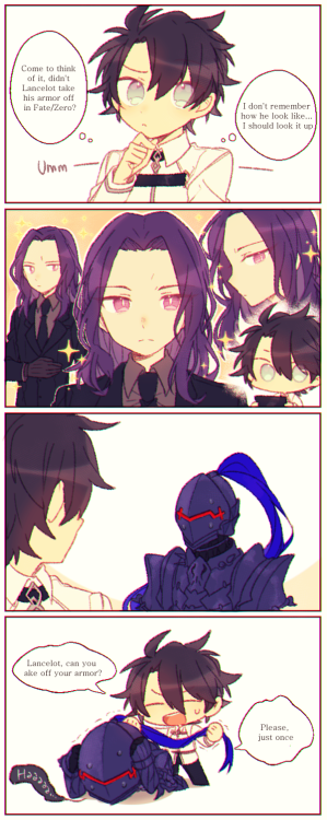 cawcahhh - Another FGO dairy about my Berserker Lancelot ☆