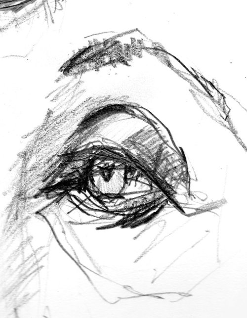 Eye Study No. 2Graphite on Canson mixed-media paper 9″ x 12″Available for purchase here.