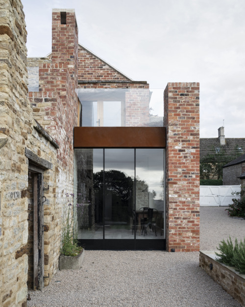 keepingitneutral:The Parchment Works House, Gretton, Northamptonshire, England,Will Gamble Architect