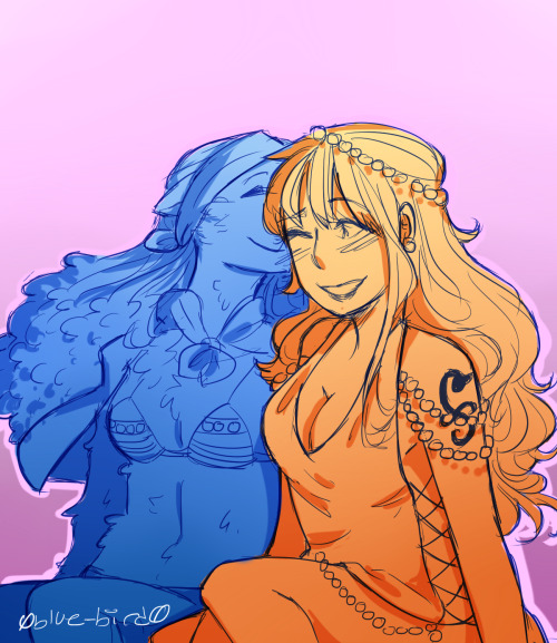 0blue-bird0:Wanda: /literally makes out with Nami/ Wanda: another sign of our friendship