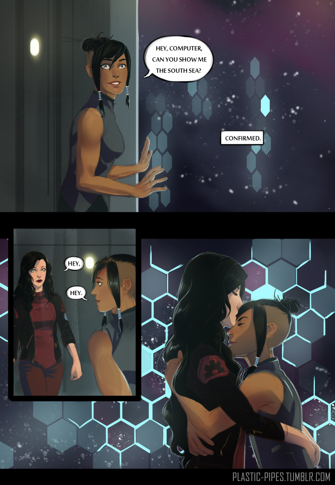 plastic-pipes:  I didn’t quite get to contribute to @korrasami-week as much I wanted,