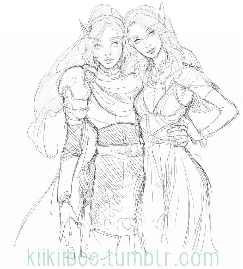 illuminest:  kiikiibee:  y’all really like blood elvesCommissions for illuminest,
