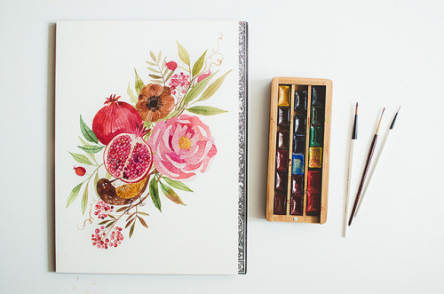 vegilliance:PAPER/COLOR/BRUSH .08 by oanabefort on Flickr.