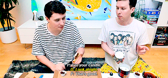 dancurls: 7 days of happiness ✨ day two ↳ we were gonna light a candle and we never did it.
