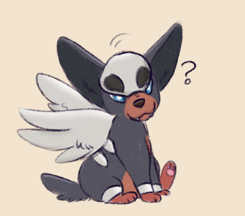 Houndour + Victini fusion