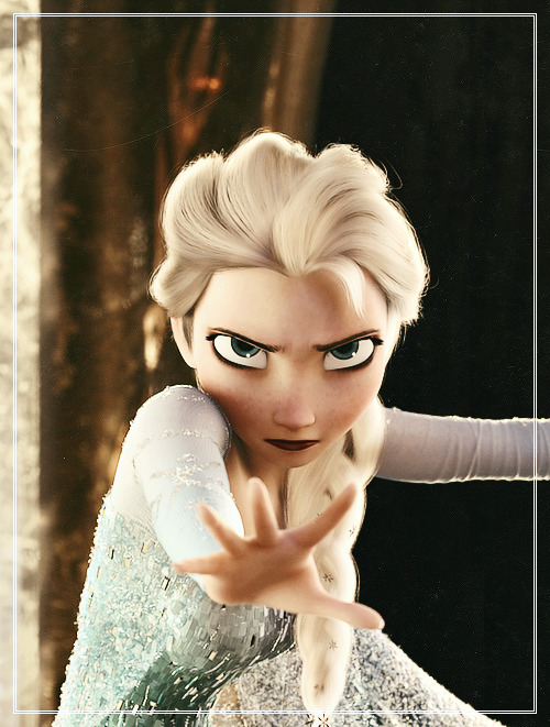 elsas:  ”[Elsa] symbolizes all of us who just hold so much in, and we’re afraid,