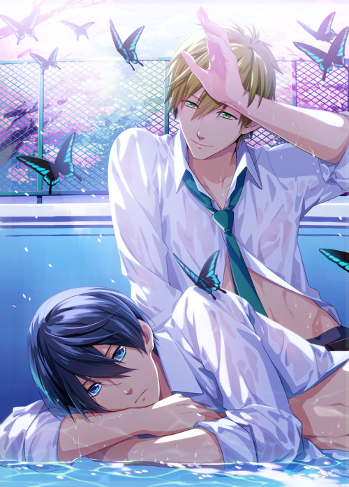 kurokohair:  Free!　イラスト再UPPixiv ID: 42216333 | Member: みつや@まこはるオンリー
