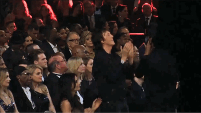 helpineedsomebooty:misanthrope1993:Paul McCartney dances like nobody is watching at Grammy AwardsHe just gets back up again after the camera man leaves
