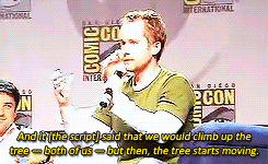 tossme:  Asked about the best prank during the filming of The Lord of the Rings,