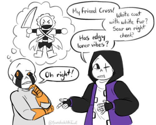 Have You Watched That Animation Where Delta Goes Against Cross? If So, You Should Make A Comic Where