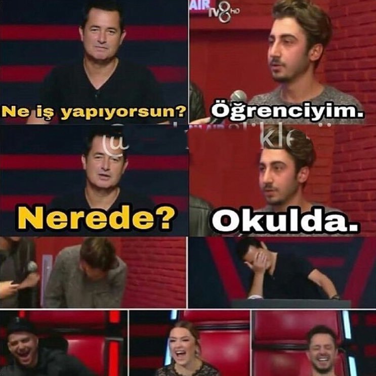 - Ne iş yapıyorsun?
+...