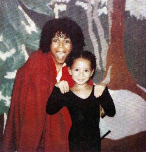 culturalappreciator: Minnie Riperton with daughter &amp; actress, Maya Rudolph