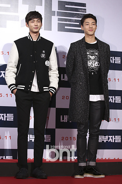 151116 Ji Soo &amp; Lee Won Geun - &lsquo;Inside Men&rsquo; Movie VIP Premiere  