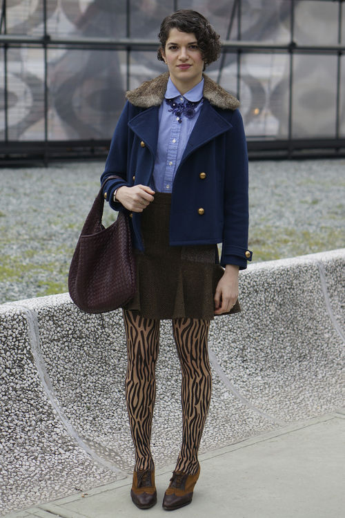 wisith:  Adele, co-owner of www.epauletshop.com, is killing it in this outfit. 
