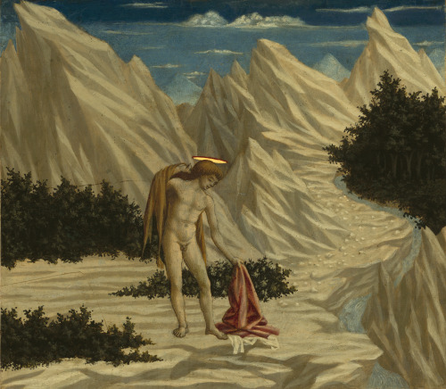 Domenico Veneziano, Saint John the Baptist in the desert, c.1445
