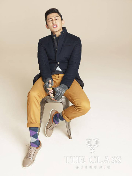 Yoo Ah In Для The Class Winter 2013