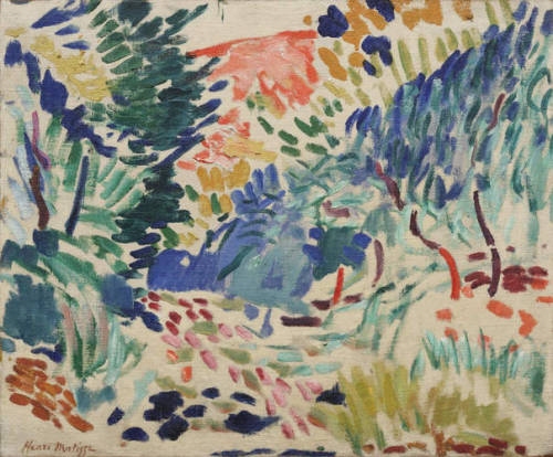 artist-matisse: Landscape at Collioure, 1905, Henri Matissewww.wikiart.org/en/henri-matisse/