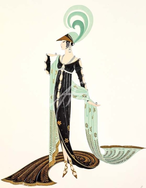 artist - Erte// virtual art curator