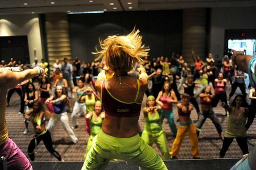 Zumba dance fitness