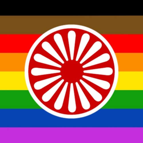 Happy Pride Month! Some pride flags for Romani/Rom/Rromani people! Remember that Romani LGBT+ exist!