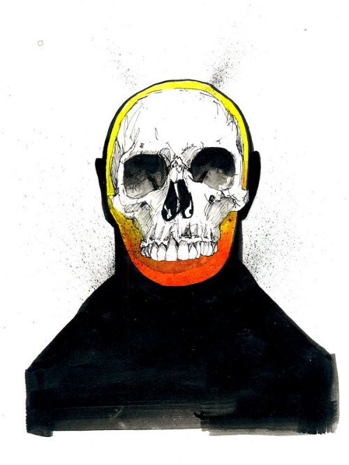 fer1972:  Skull People by Mr. Four Fingers